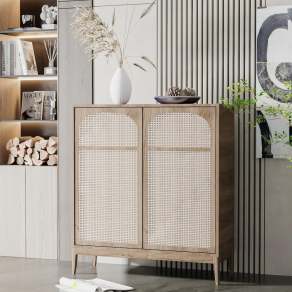 侘寂风装饰柜3D模型下载